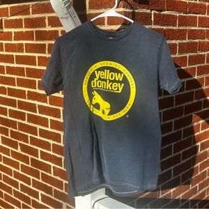 Santorini Brewing Company Yellow Donkey Graphic T-Shirt